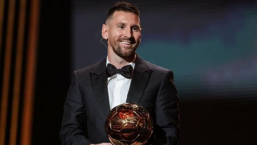 Lionel Messi fue nominado al Balón de Oro, premio que ya ganó ocho veces