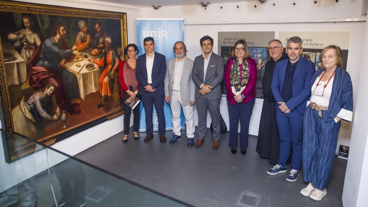 Identifican al autor del cuadro del siglo XVII del refectorio del Monasterio de Yuso de San Millán de la Cogolla