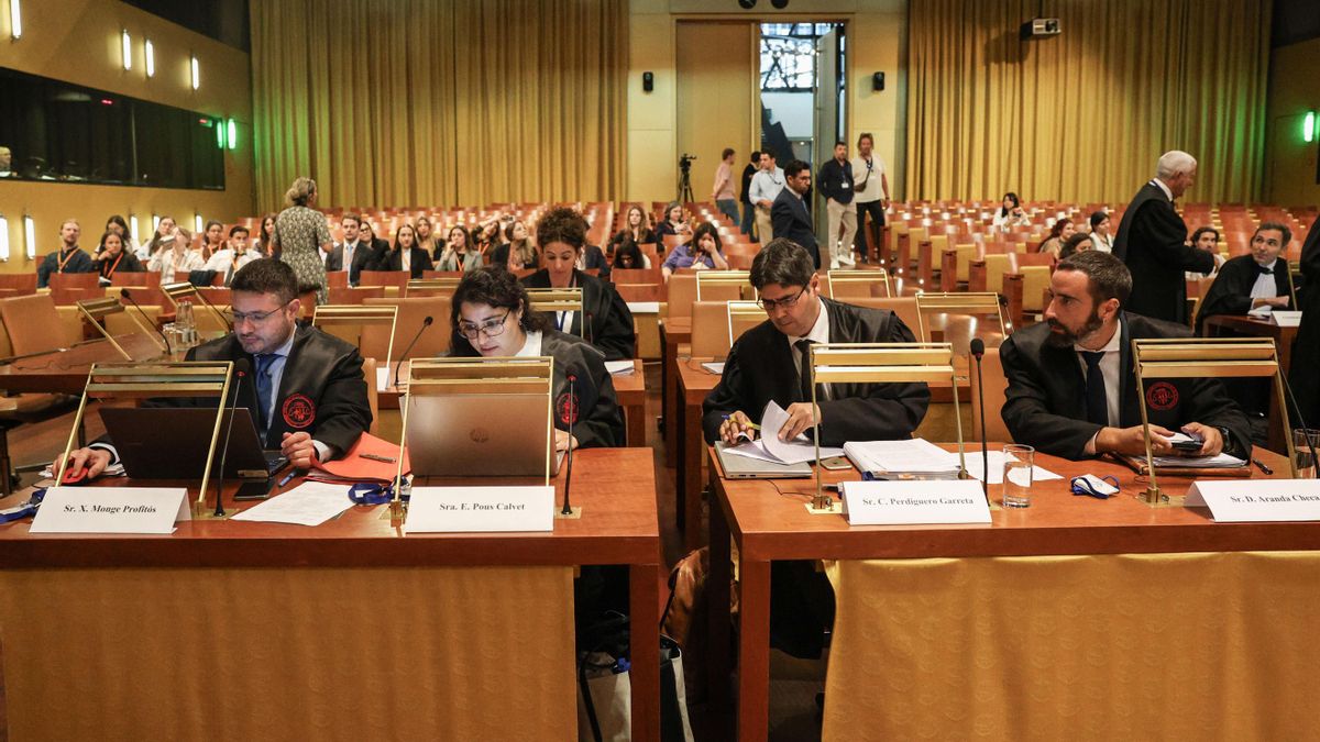Vista sobre la ley de amnistía en el Tribunal de Justicia de la UE en Luxemburgo.