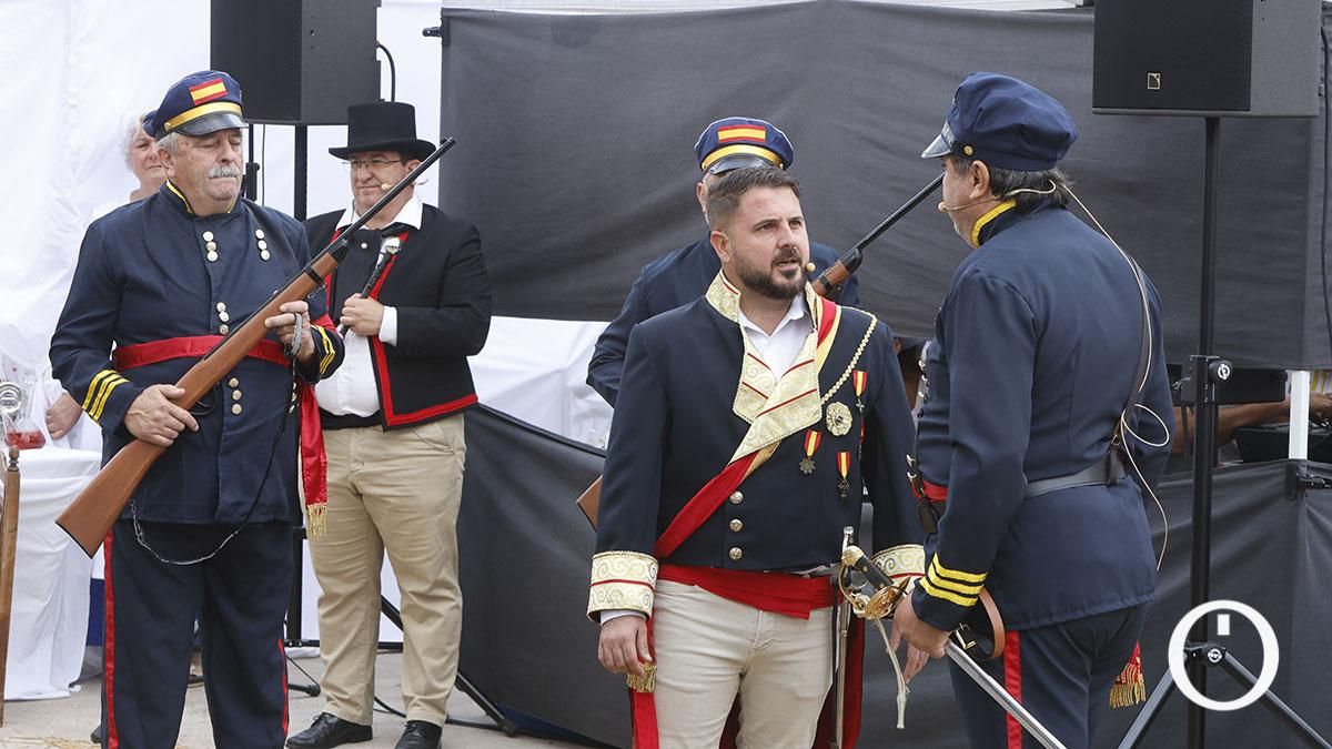 Recreación de la batalla del Puente de Alcolea