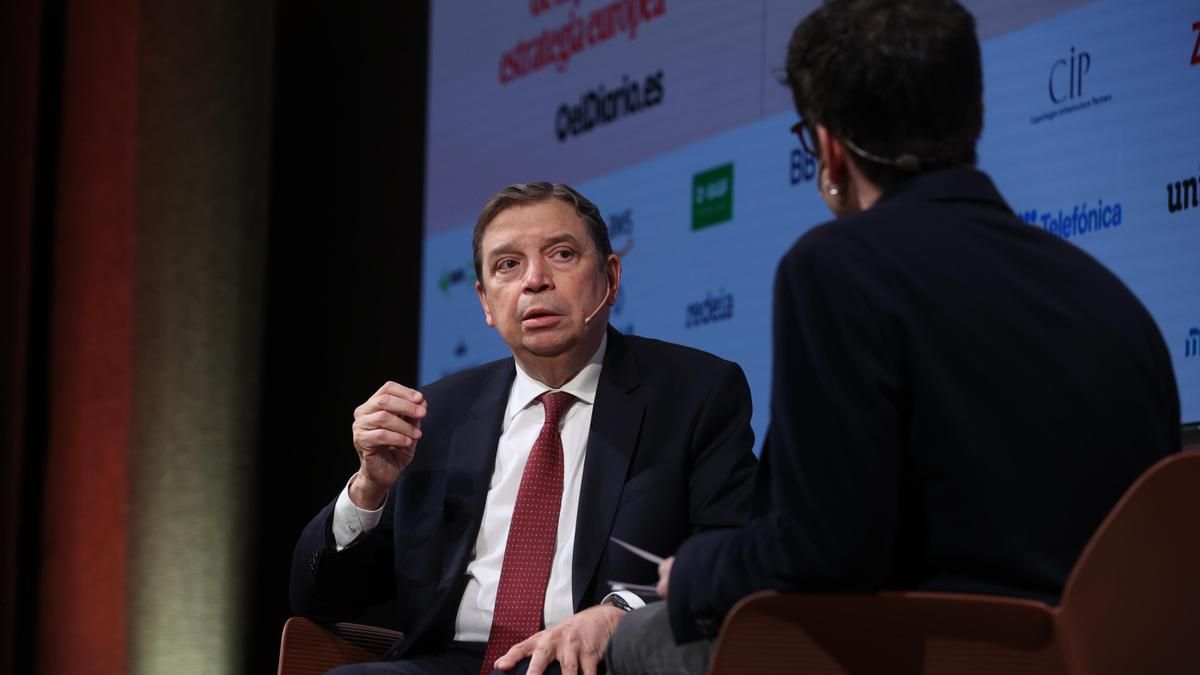 Luis Planas en el VI Foro Económico de elDiario.es.