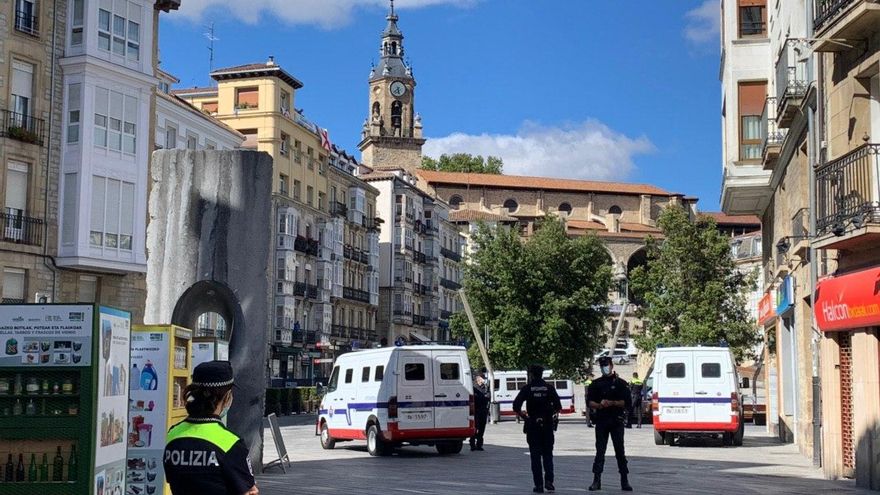 Vitoria cerrará por segundo año la Virgen Blanca para evitar aglomeraciones con la suspensión del Celedón