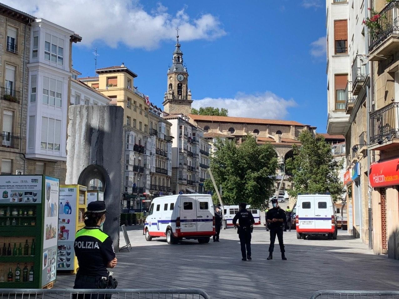 FOTOGALERÍA | Las 'no fiestas' de Vitoria