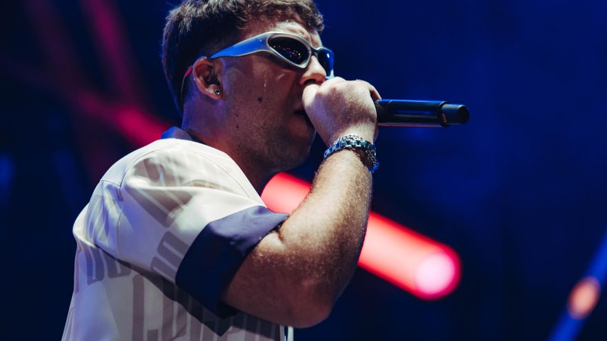 Quevedo en una actuación en Asturias