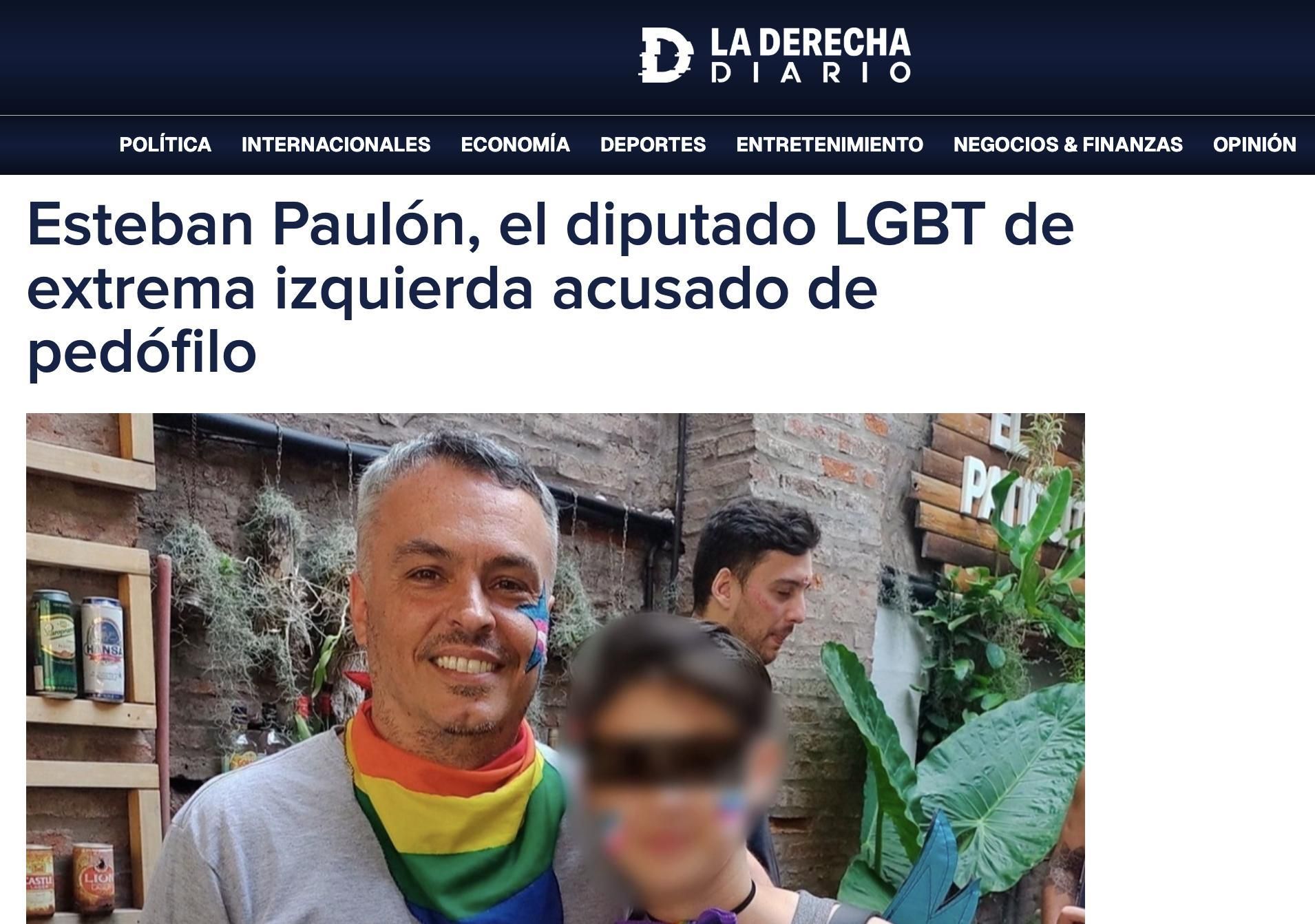 La fake news que publicó La Derecha Diario.