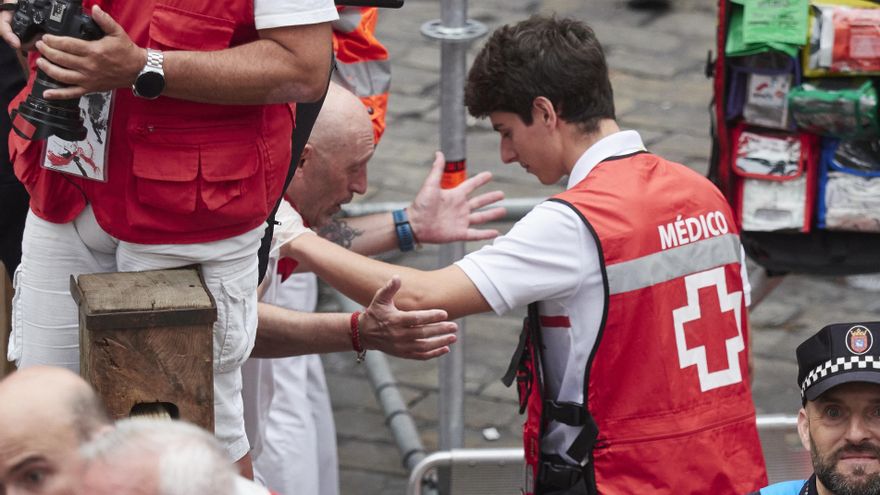 Las atenciones sanitarias en Sanfermines se redujeron casi un 30% con respecto a 2022