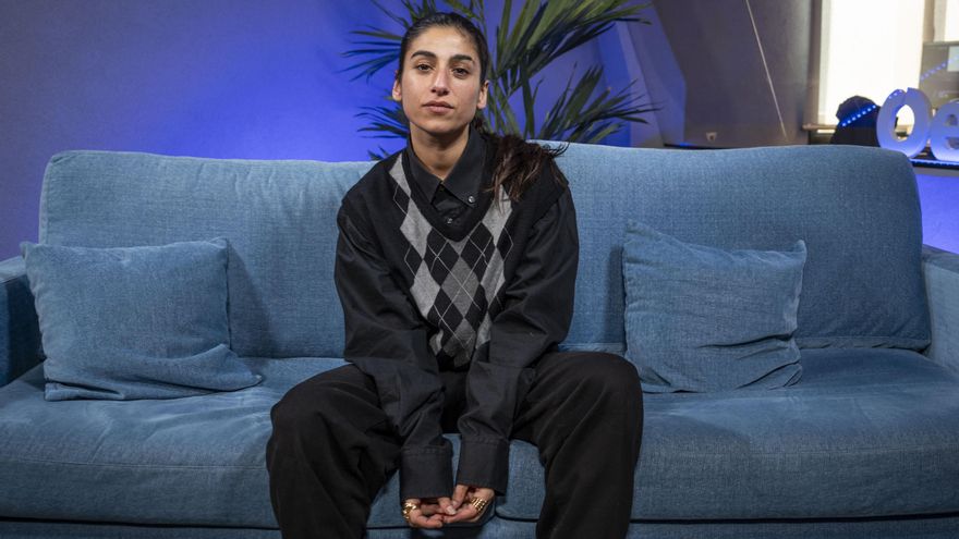 Carolina Yuste, en la redacción de elDiario.es