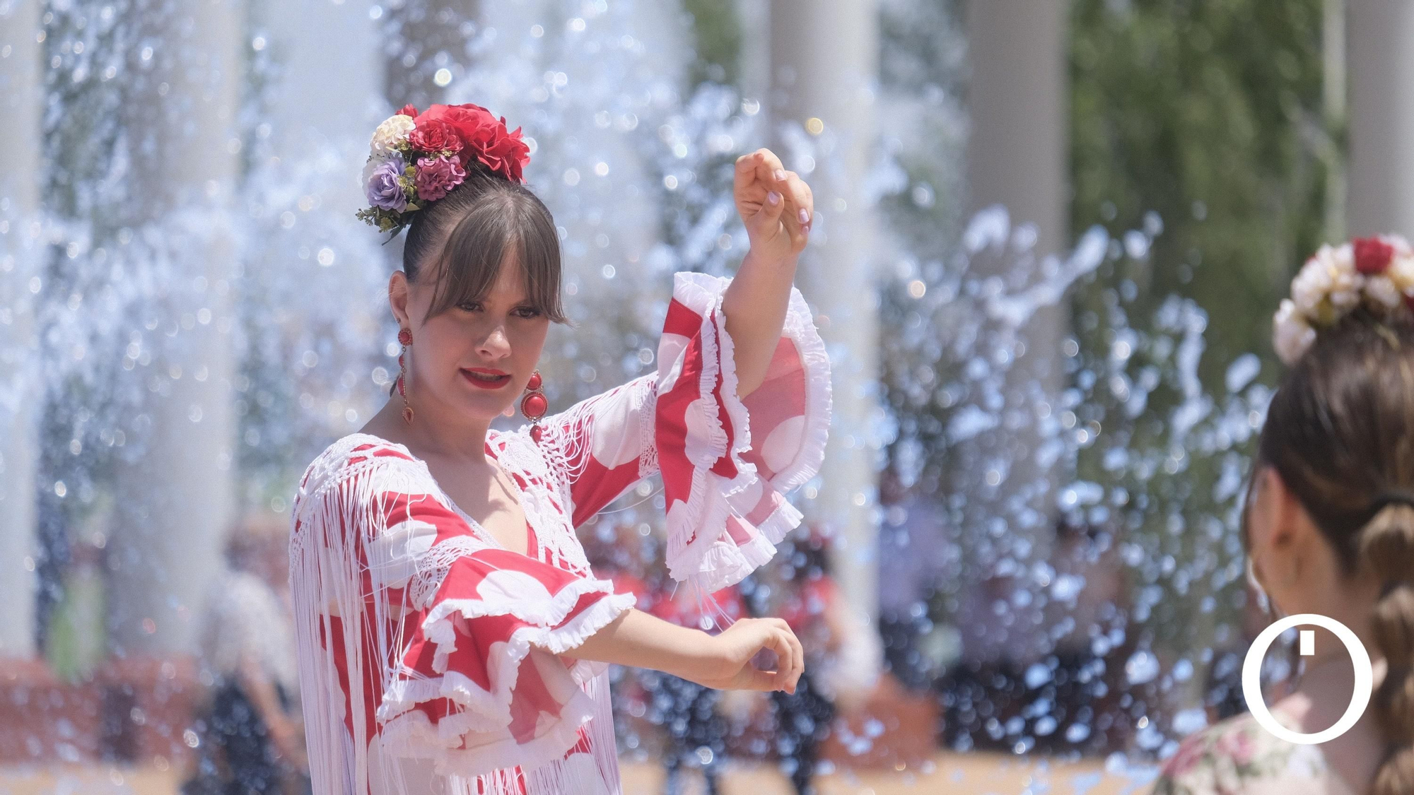 Ambiente de jueves en la feria de Córdoba.
