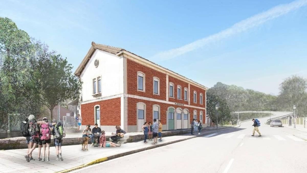La Pola de Gordón restaurará su antigua estación de ferrocarril para convertirla en albergue de peregrinos