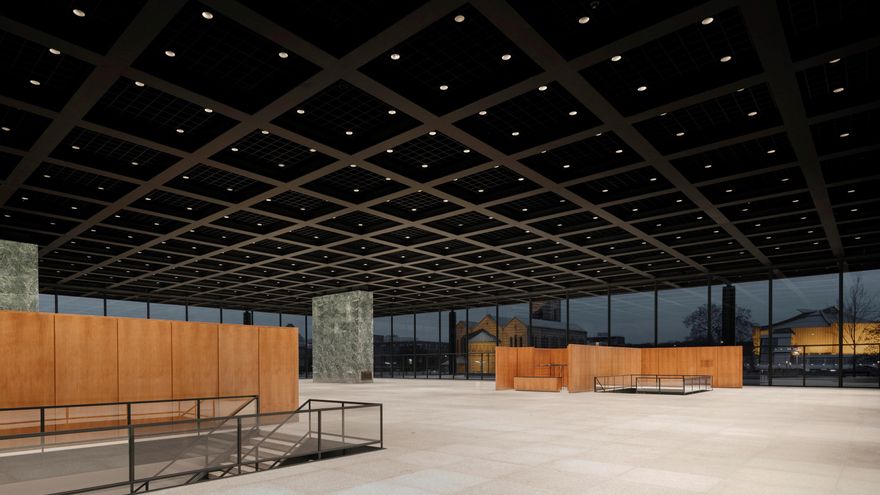 La emblemática Neue National Galerie de Berlín culmina su remodelación