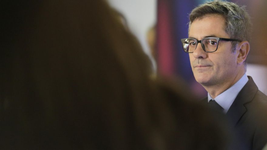 Félix Bolaños preside el acto de clausura del DATA fórum Justicia 2025, en el Auditorio de León.