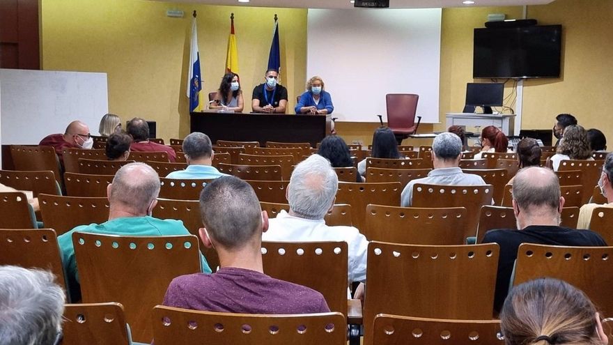 Reunión del Comité de Emergencias del Hospital de La Palma