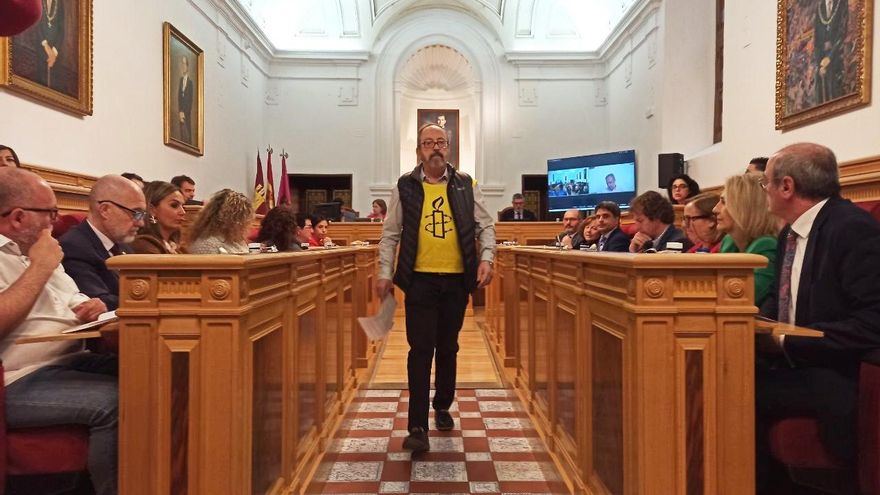 Vox se suma en Toledo a una declaración institucional para pedir un alto el fuego en Gaza