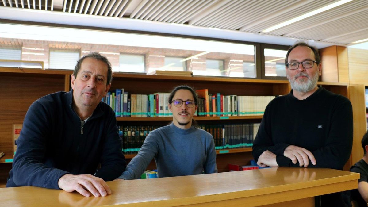 Rafael Álvarez Nogal, Antonio Encina García y Víctor Moreno-González.