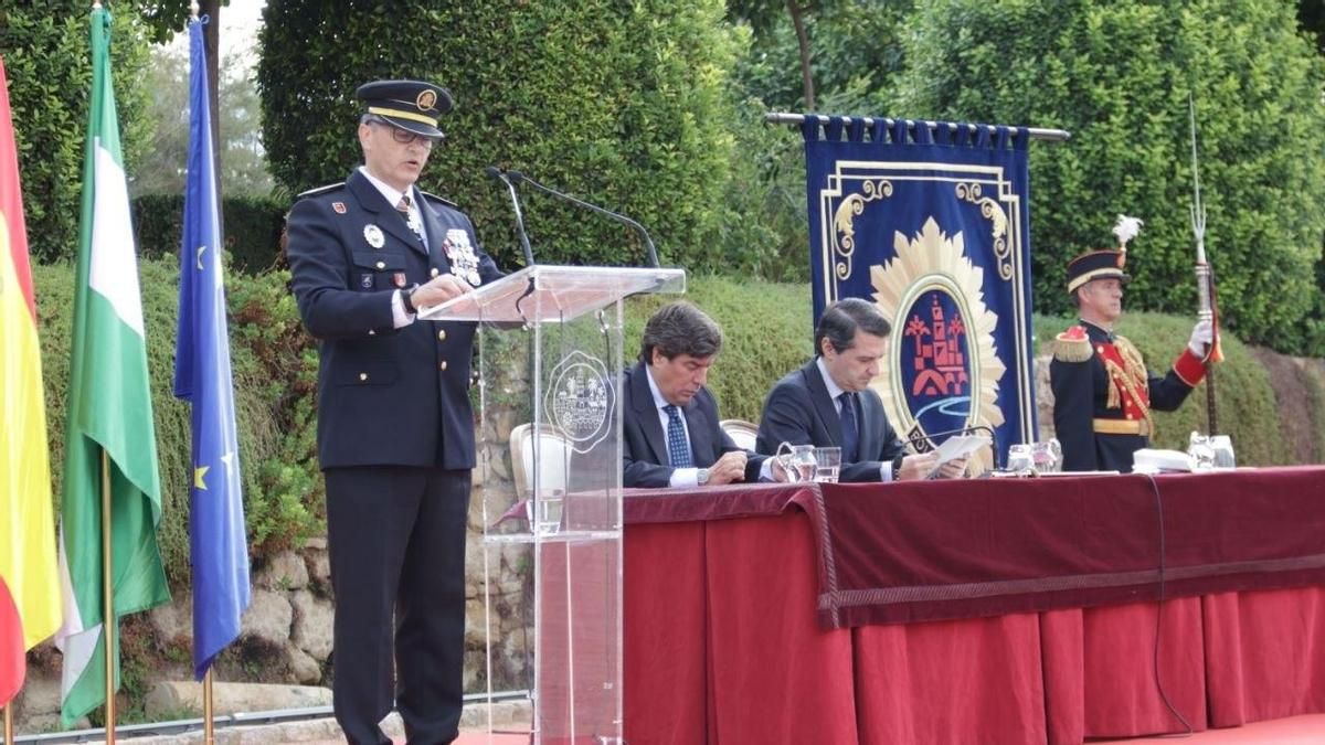 El jefe de la Policía Local de Córdoba, José Luis Delgado.