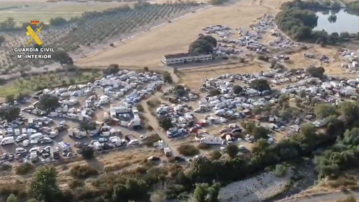 La Guardia Civil despliega un amplio dispositivo ante una fiesta no autorizada en La Granja