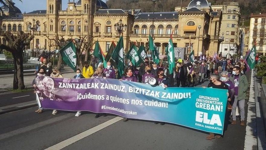 Las residencias de Gipuzkoa desactivan el conflicto firmando solo con UGT una subida salarial del 13,5% en tres años