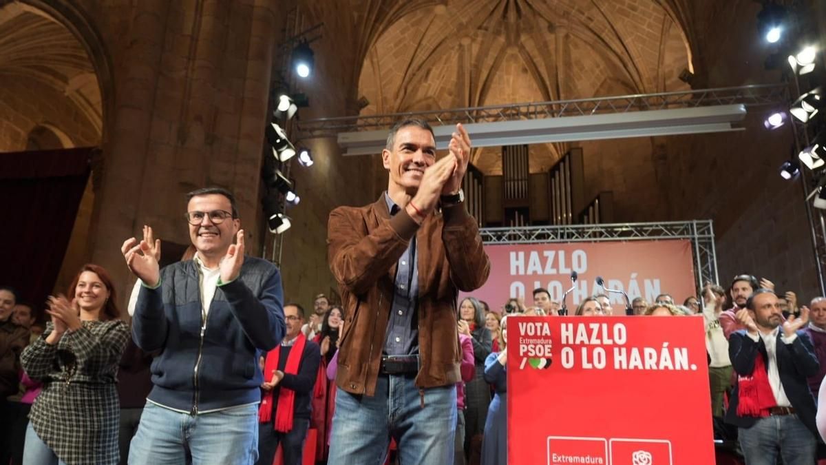 Sánchez defiende el voto al PSOE pese a sus "errores" frente a la "involución": "A los españoles les renta este gobierno"