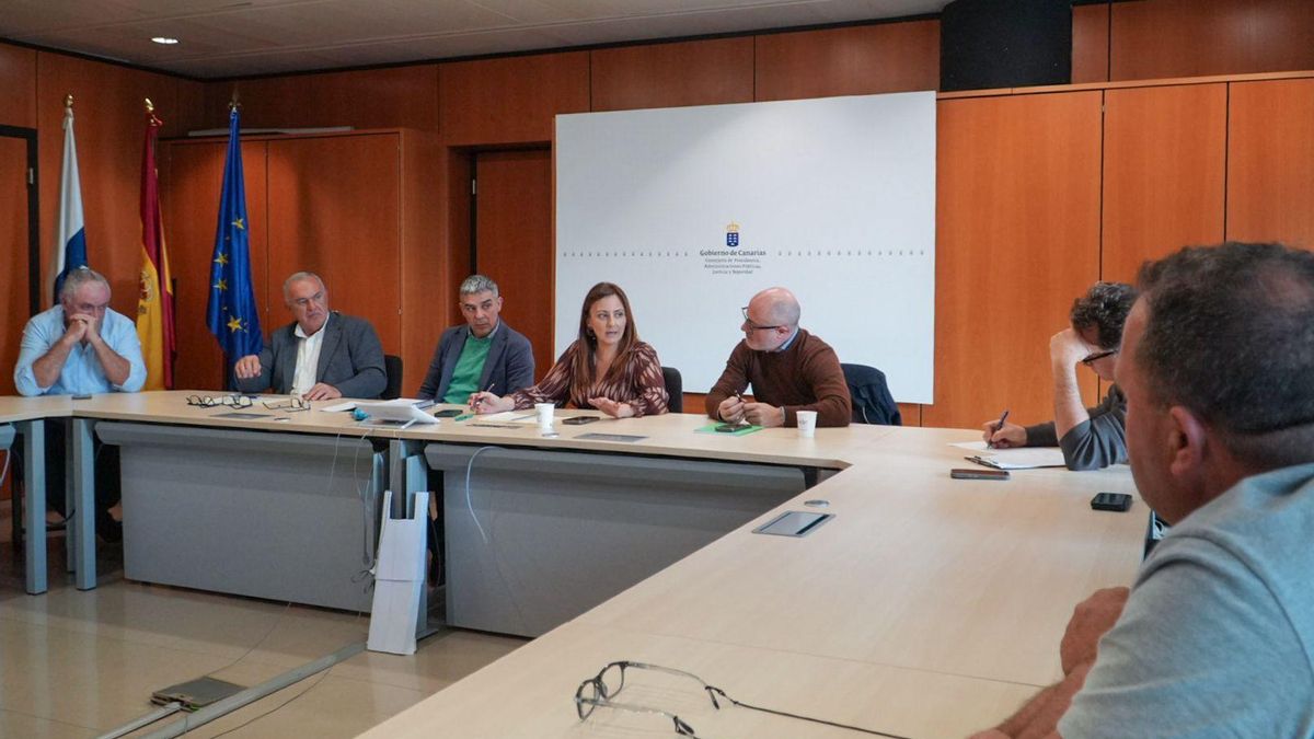 El Gobierno de Canarias y Asepalma planifican la recuperación de las fincas afectadas por el volcán:  priorizan las restauración de fincas y redes de riesgo