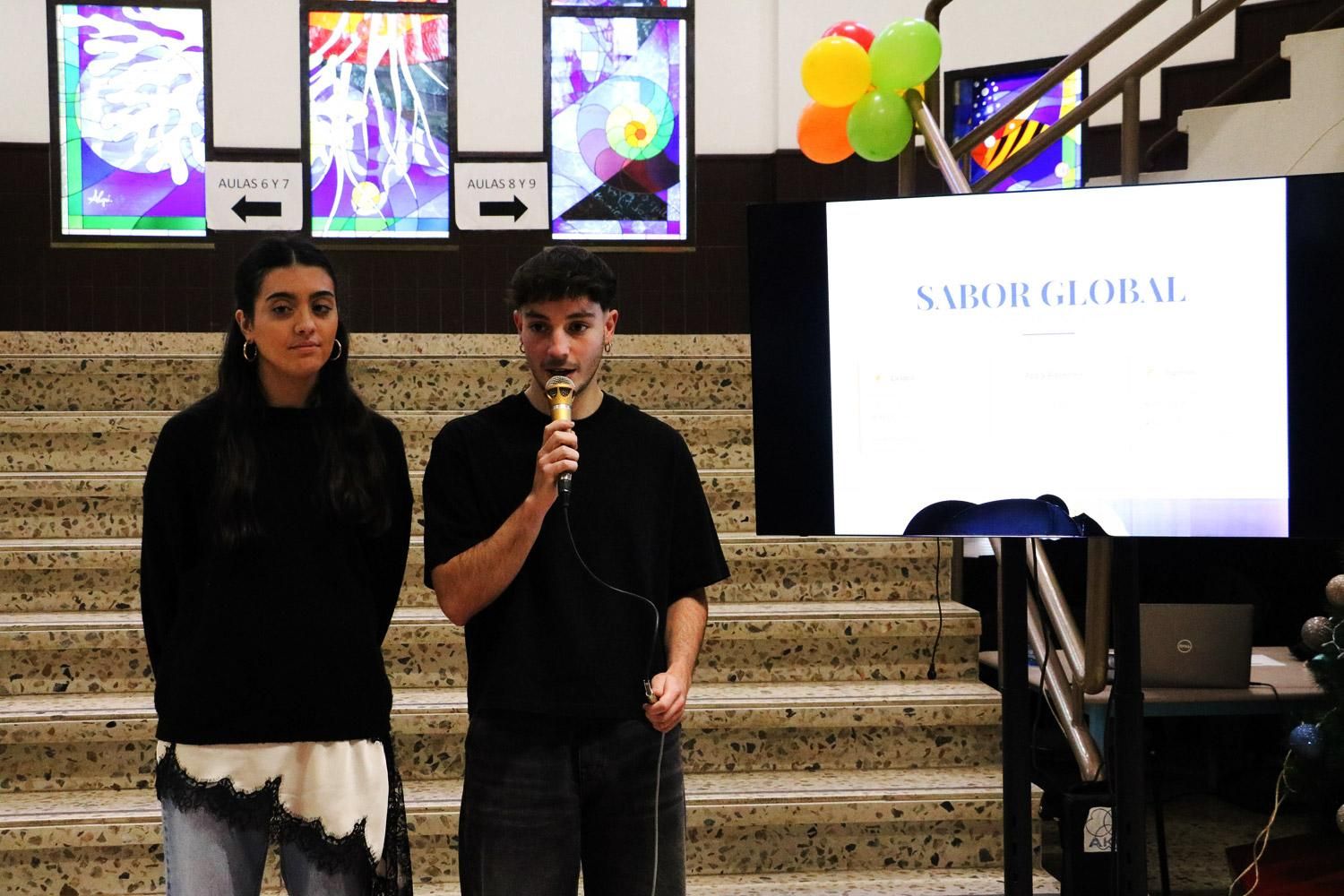 La presentación de la iniciativa 'Sabor Global' en el Talent Bussines Social y Bio de la ULE.