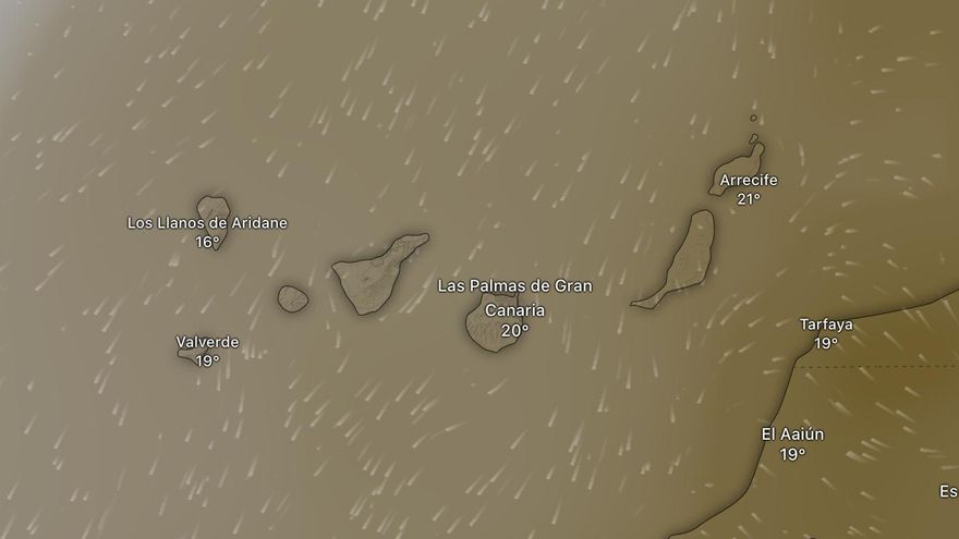 Canarias deja atrás las lluvias y se prepara para un nuevo episodio de calima y calor