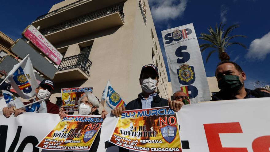 Unidas Podemos denuncia las protestas policiales por la reforma de la 'ley mordaza' ante el Consejo de Europa