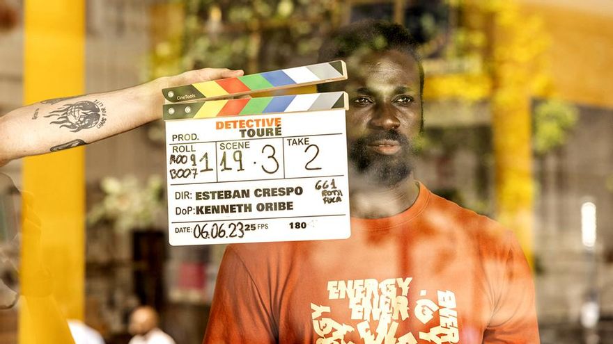 TVE y ETB ruedan 'Detective Touré', con Malcolm Treviño-Sitté como primer protagonista negro en una serie española