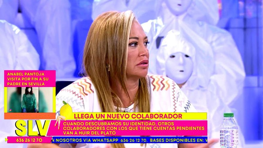 Belén Esteban en su regreso a 'Sálvame'