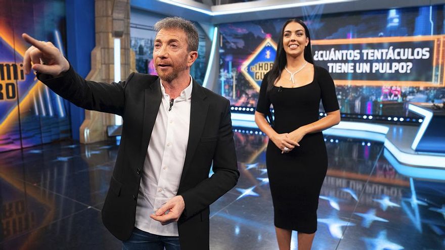 'El Hormiguero' (20.2%) despunta con la primera visita de Georgina Rodríguez, lo más visto del día en TV