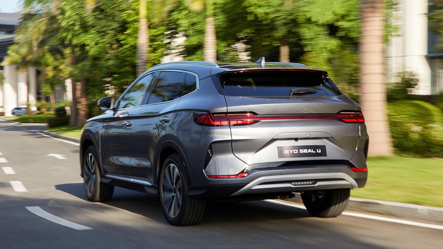 El BYD Seal U estará a la venta en Europa a principios de 2024.