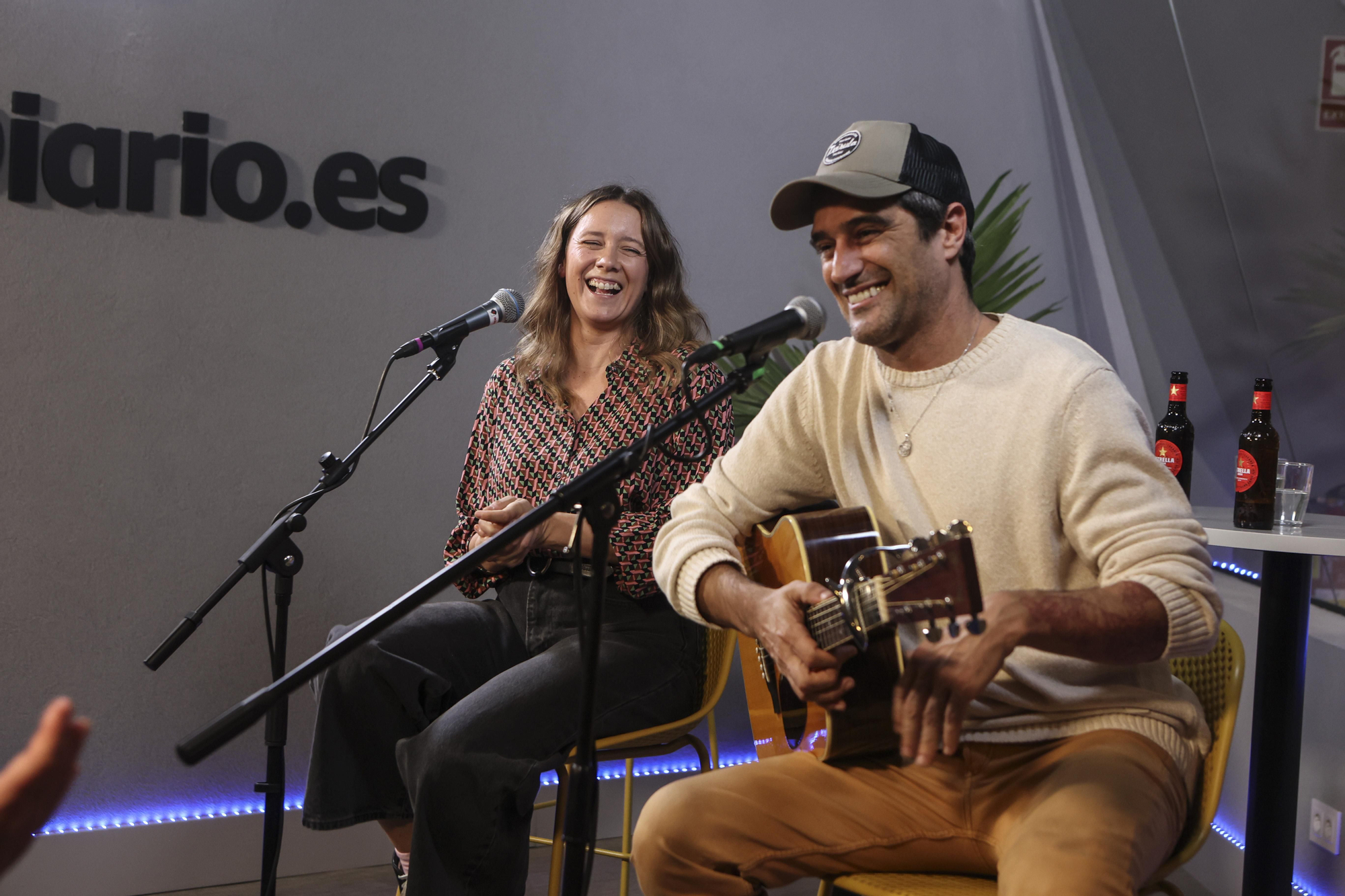 La banda Morgan en la redacción de elDiario.es