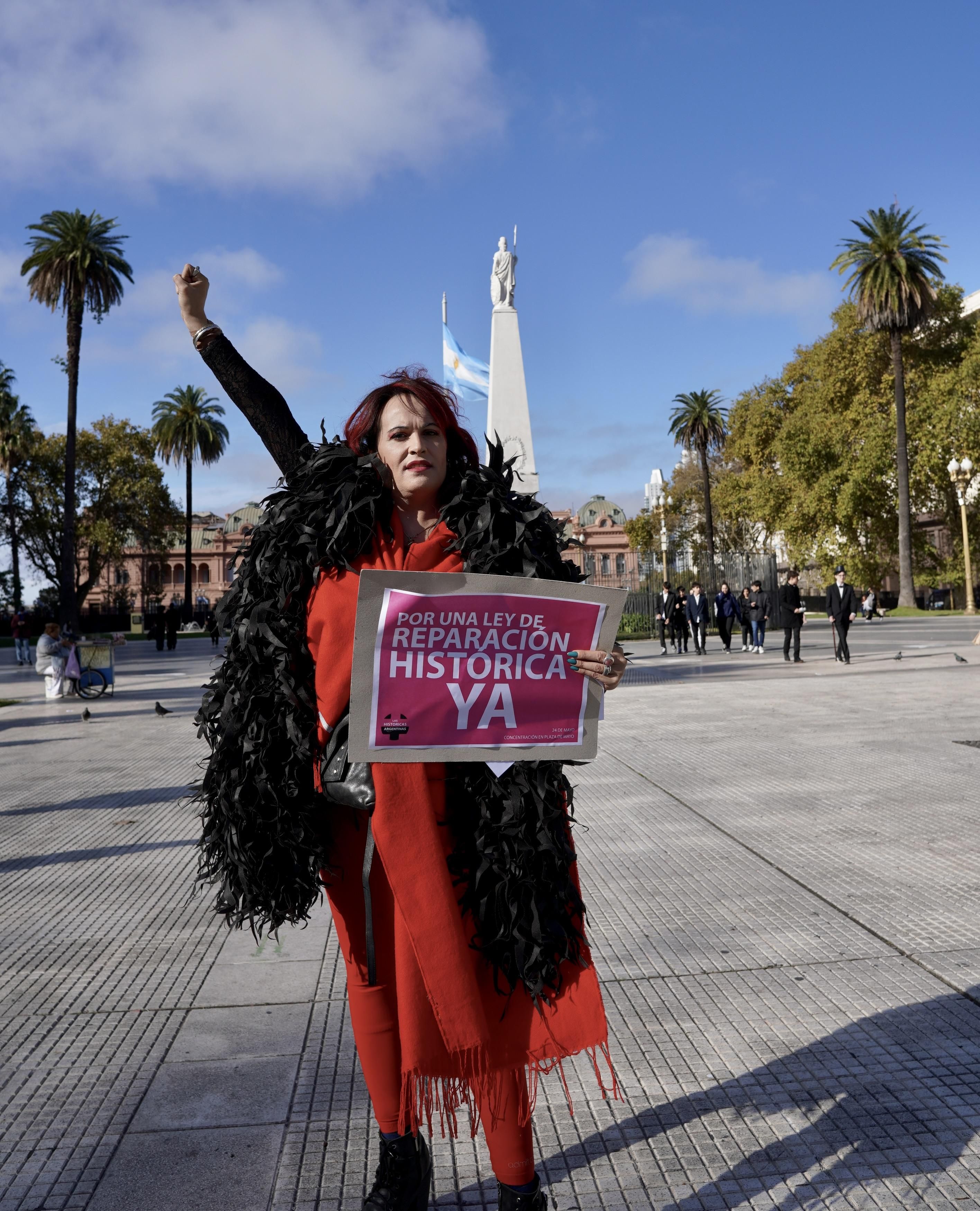 Erika Noely Moreno fue una de las primeras mujeres trans en lograr cambiar el género en su DNI.