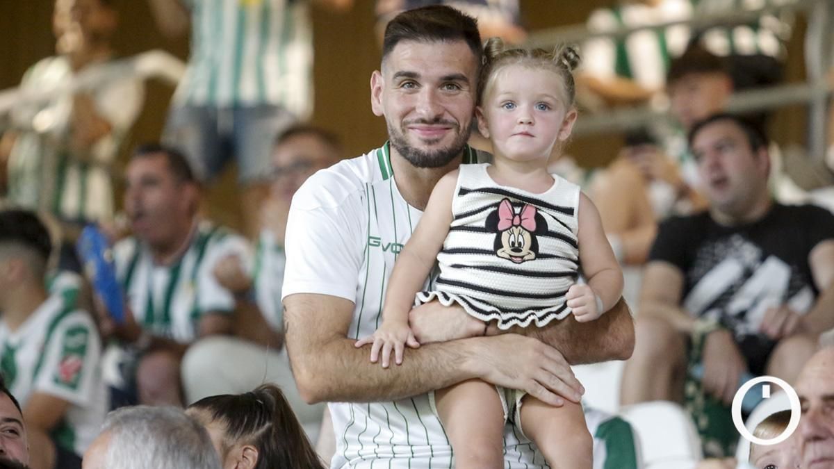 Grada Blanquiverde del Córdoba CF - CD Castellón