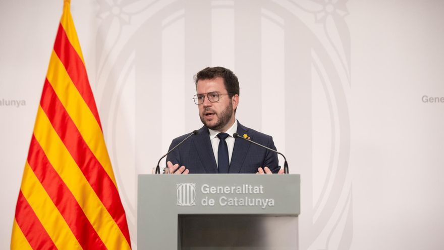 Aragonès mantendrá la mesa de diálogo aunque haya un cambio de gobierno en España: "El conflicto continúa"