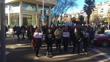 Conductores y empresarios de VTC se manifiestan en Barcelona: "Podemos convivir con el taxi"