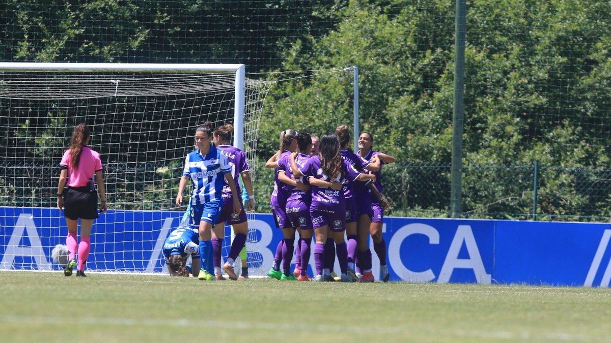 Las granadilleras celebran su tanto en Abegondo