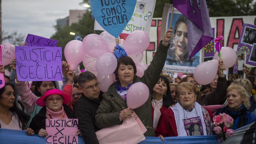 Masiva movilización por Cecilia Strzyzowski en Resistencia: su madre pidió "justicia, no venganza"