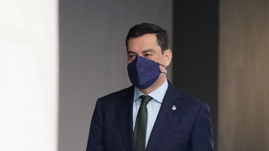 El presidente de la Junta de Andalucía, Juanma Moreno.