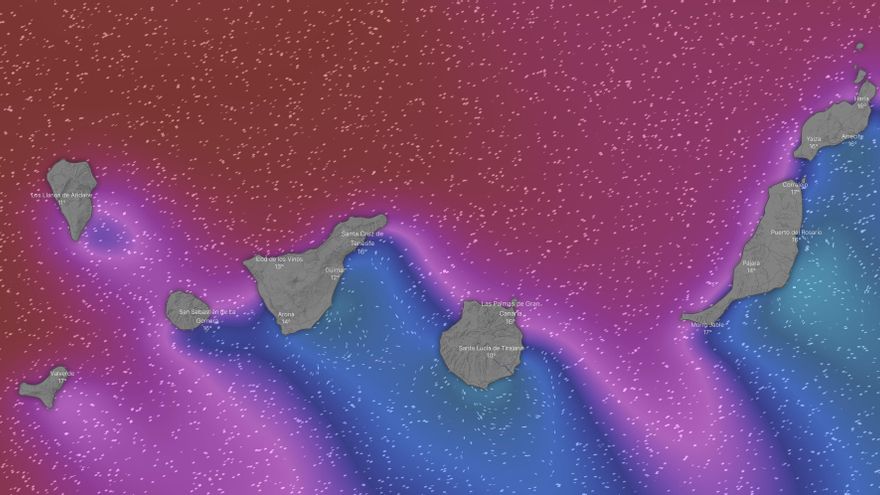 Activados nuevos avisos amarillos en Canarias por fenómeno meteorológico adverso