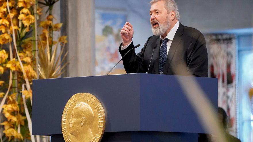 El periodista ruso Dmitry Muratov recauda más de 98 millones de euros para los niños ucranianos subastando su medalla del Nobel