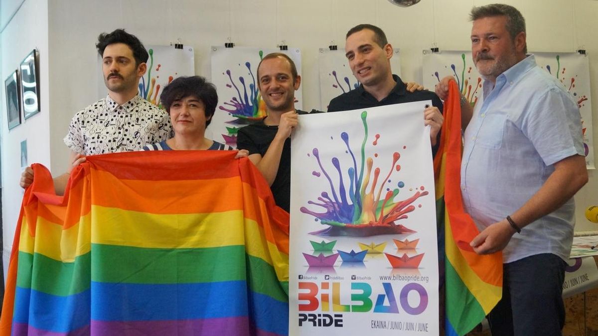 Bilbao acogerá hasta el domingo el 'Bilbao Pride', para celebrar la diversidad y hacer visible al colectivo LGTB