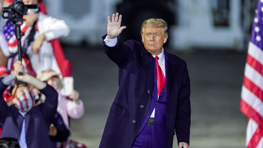 Donald Trump reaparece tras tres meses para arremeter contra Biden: "Está destruyendo el país"