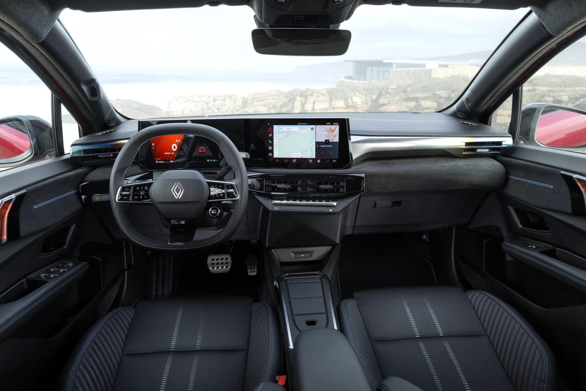El interior del Renault Clio en acabado Esprit Alpine.
