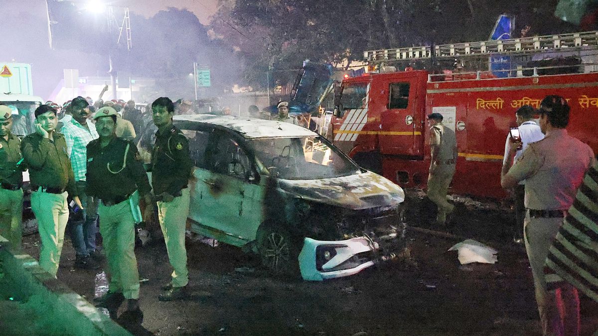 Al menos ocho muertos tras la explosión de un coche en una zona turística de Nueva Delhi