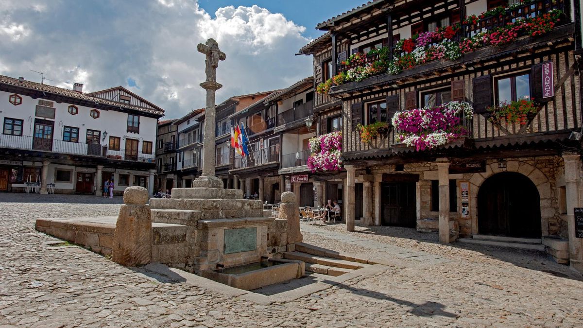 Plaza Mayor de La Alberca.