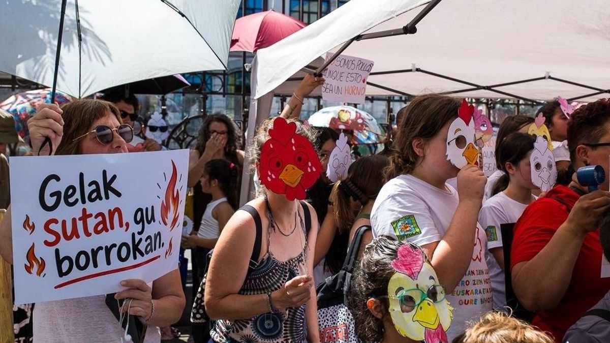 Familias denuncian aulas de colegios de Bilbao a 30 grados: "Las escuelas públicas no están preparadas para el calor"