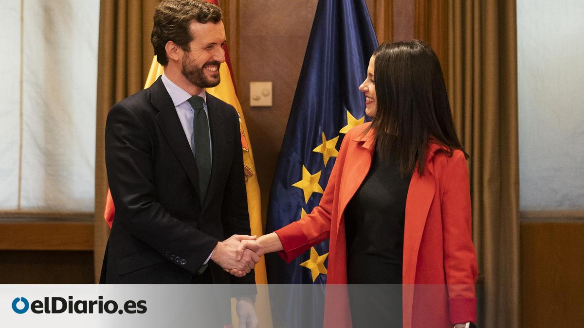 El plan de Casado para fusionar a PP y Ciudadanos en España Suma hace ...