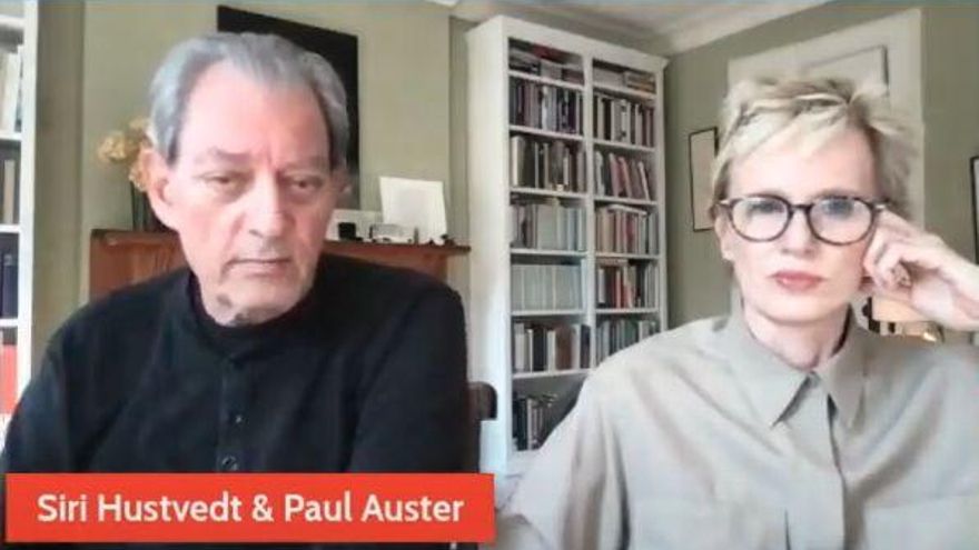Pandemia, procesos creativos y el "diálogo infinito" de la literatura, según Paul Auster y Siri Hustvedt