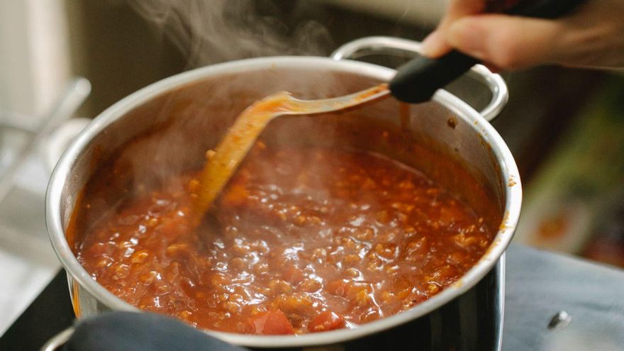 Podemos preparar una gran cantidad de esta salsa, ya que se conserva my bien en el frigo y en el congelador