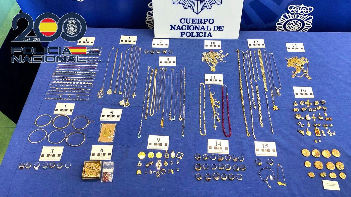 Detenidos por robar 75.000 euros en joyas: aprovecharon la relación de confianza con la dueña de la joyería